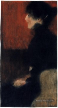 Portrait d’une femme 3 Gustav Klimt Peinture à l'huile